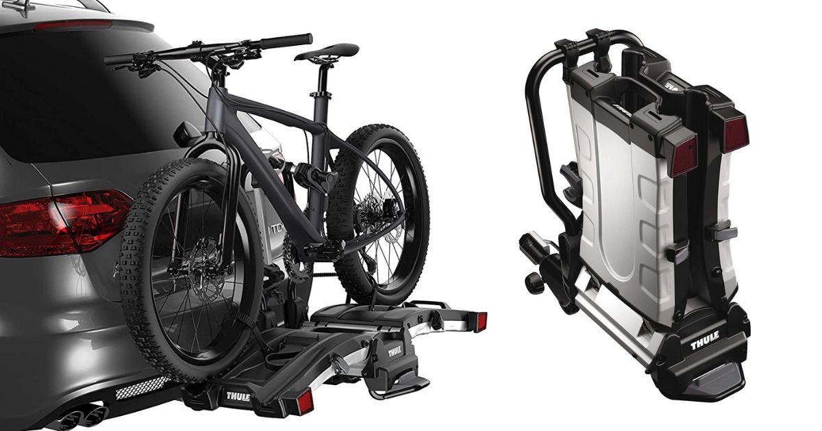 thule folding bike rack