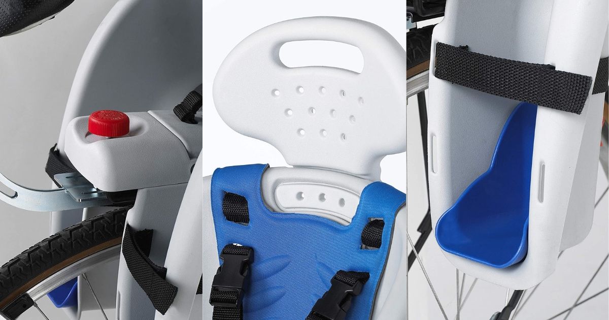 Schwinn Schwinn Deluxe Bicycle Mounted Child Carrier eBike Child Seat