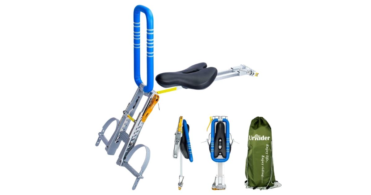 Siège Vélo Enfant UrRider - Position Avant - Aluminium Et Acier - Occasion Bon état